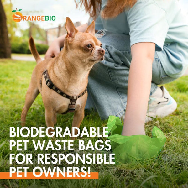 Biodegradable Pet Waste Bags for Responsible Pet Owners